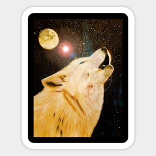 Wolf Sticker